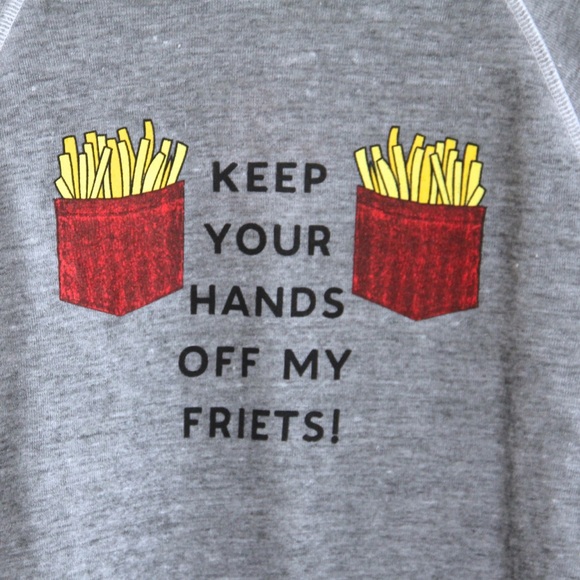 Wildfox “Hands Off My Friets” Sweatshirt - Picture 4 of 6